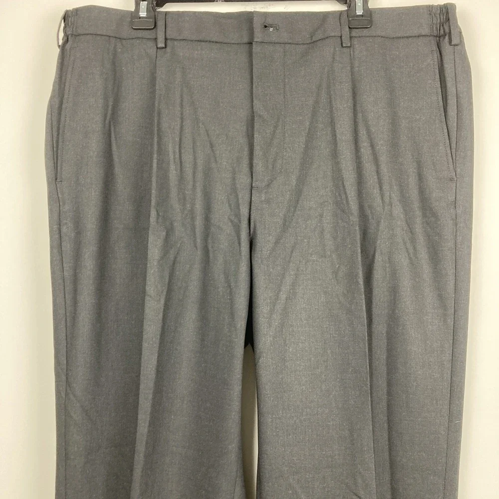 Tommy Hilfiger Mens Modern‎ fit Dress Pants 40 / 30 Dark Grey Solid